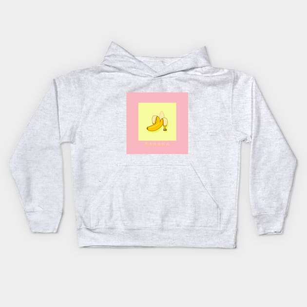 Banana Kids Hoodie by Koala_Shop